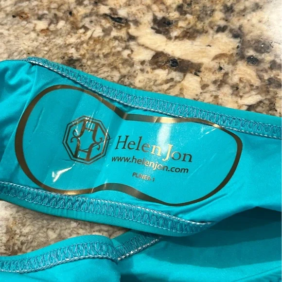 NWT Helen Jon Tortoise Hipster Swim Bottom